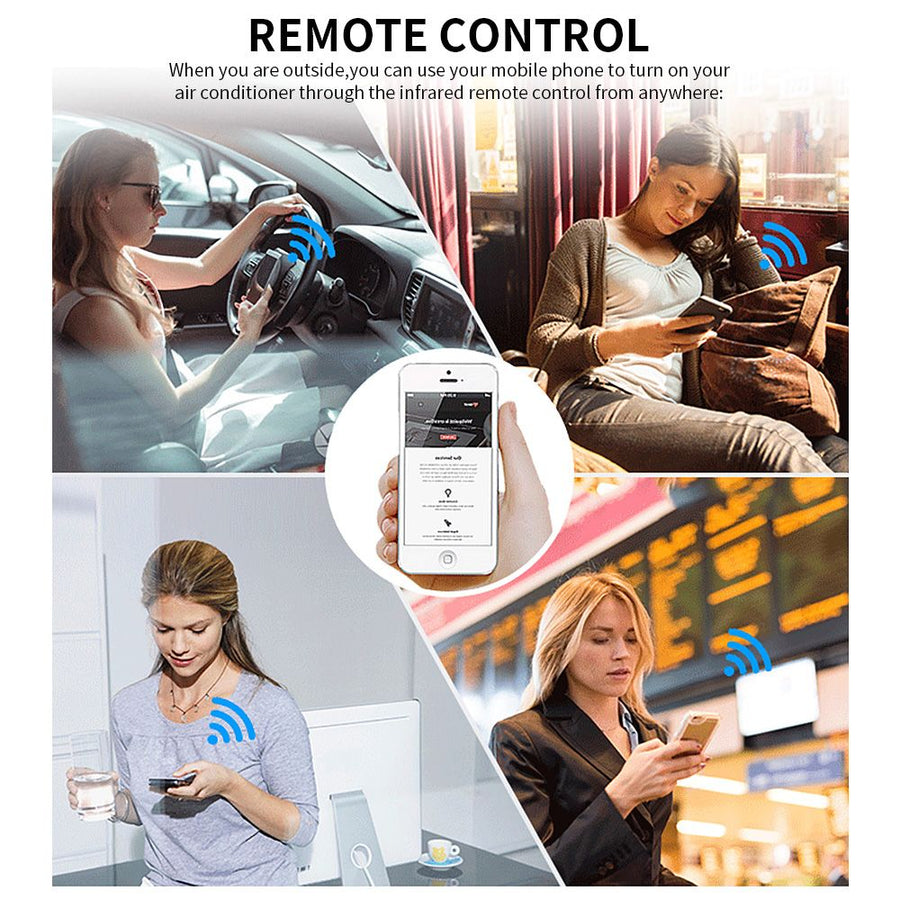 Aoresac Smart WiFi-IR Remote Control/Switchbot/Tuya APP Smart Voice Control/Compatible with Alexa/