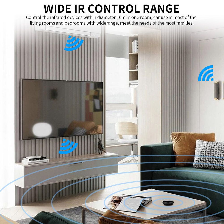 Aoresac Smart WiFi-IR Remote Control/Switchbot/Tuya APP Smart Voice Control/Compatible with Alexa/