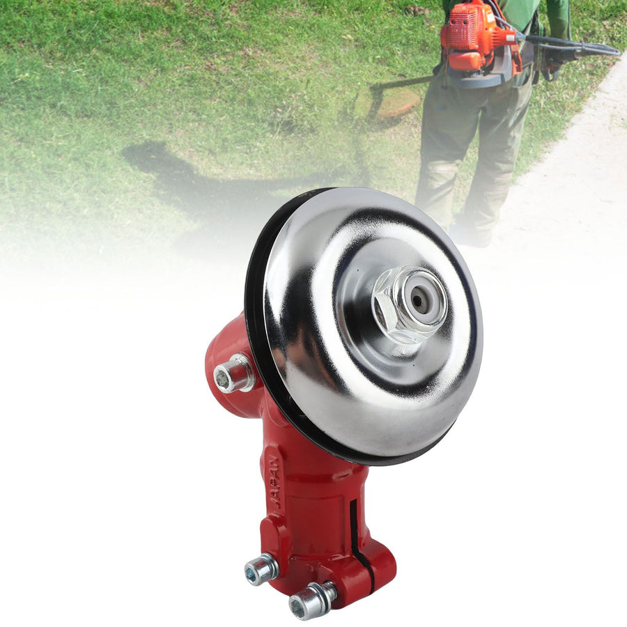 1pc Brush Cutter Trimmer Replace Gear Head Red Gearhead Gearbox 26mm Diameter 9-teeth