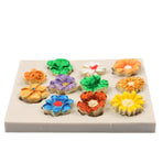 Silicone Flower Pattern Pudding Desserts Cake DIY Baking Mold Soap Making Tool