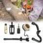 For Stihl MS180 MS170 018 017 Chainsaw Oil Pump Worm Gear Fuel Hose Filter Kit