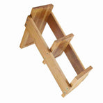 3 Tiers Bamboo Desktop Potted Plant Flower Holder Storage Rack Shelf