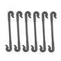 100Pcs Grape Grafting Clips Garden Plant Vegetable Vine Fixing Clamp Black