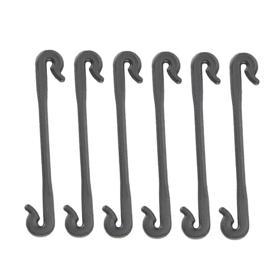 100Pcs Grape Grafting Clips Garden Plant Vegetable Vine Fixing Clamp Black