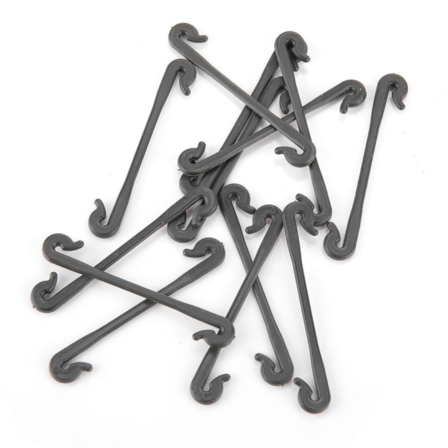100Pcs Grape Grafting Clips Garden Plant Vegetable Vine Fixing Clamp Black