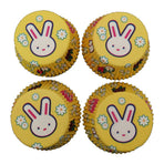100Pcs Cupcake Liners Rabbit Printing Muffin Paper Cups Heat resistant Oil Proof Baking Cup