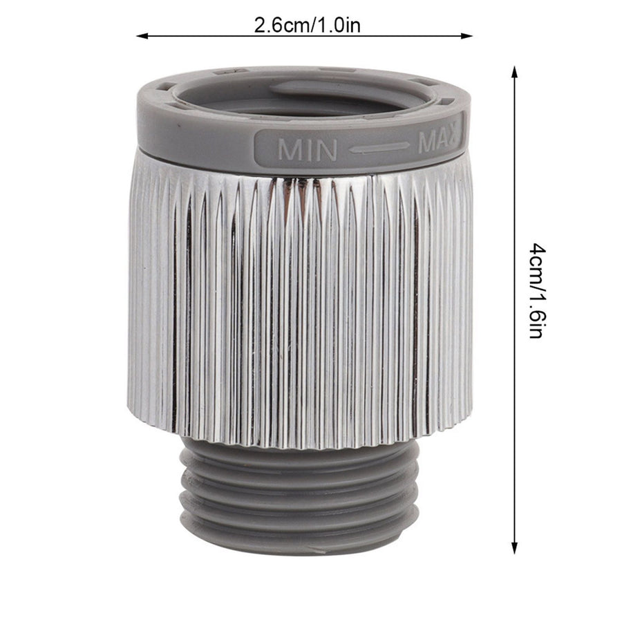 Screw in Shower Head Water Flow Pressure Adjustment Regulator Bathroom Accessory