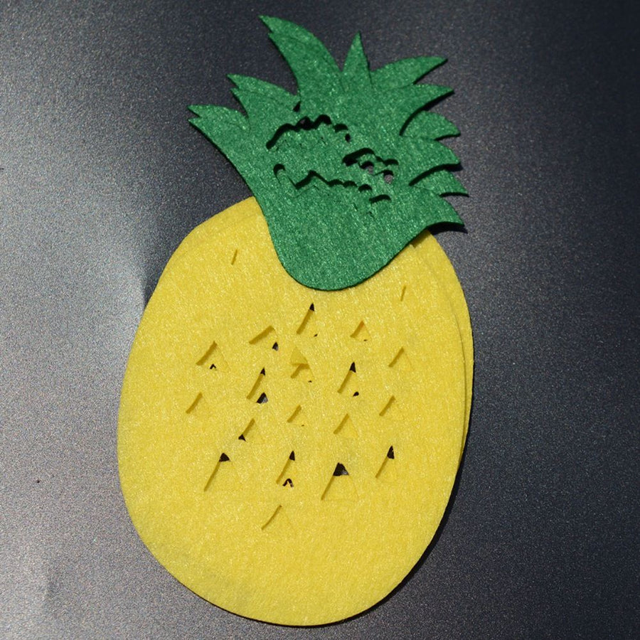 Birthday Decorations Kit Baby Shower Photograph Props Fruit shaped Bunting Flag