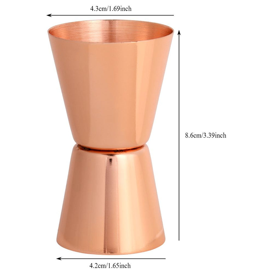 30/45ml Stainless Steel Cocktail Jigger Double Head Measuring Cup Ounce Alcohol Measuring Cup