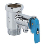 0.8Mpa Durable Brass Pressure Relief Electric Water Heater Kitchen Safety Valve