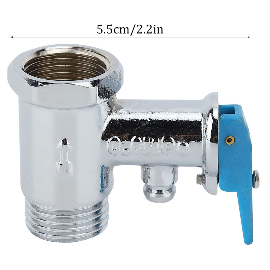 0.8Mpa Durable Brass Pressure Relief Electric Water Heater Kitchen Safety Valve