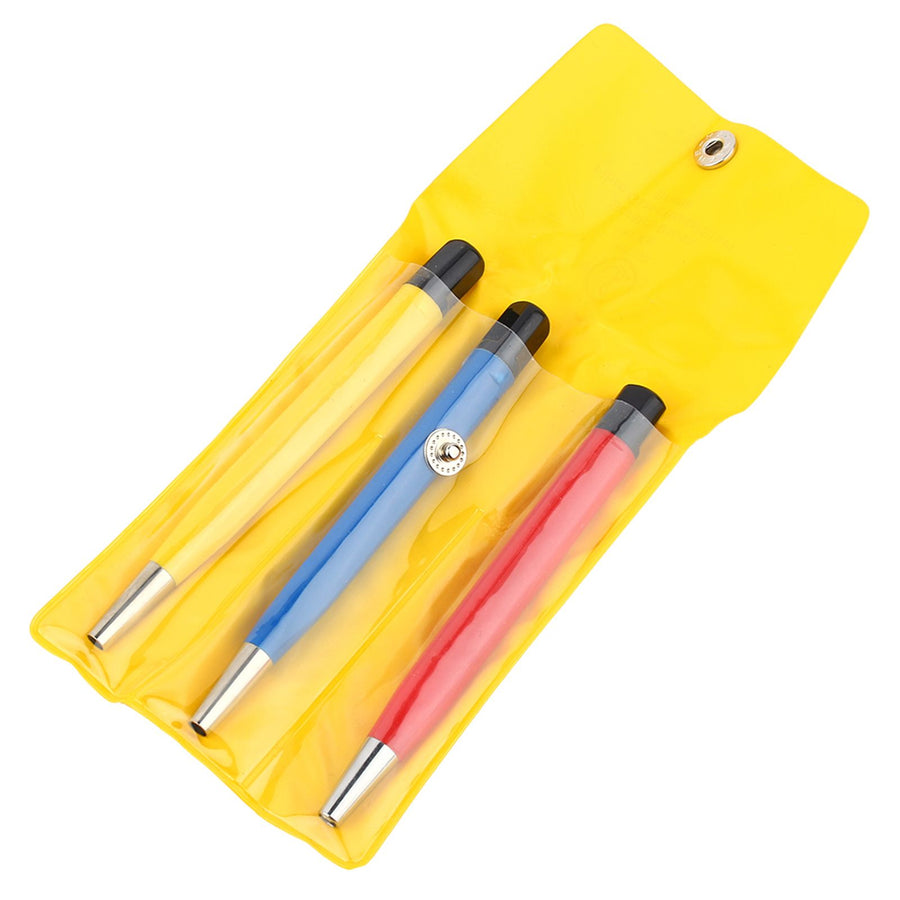 3pcs Fiberglass Scratch Brush Pen Set Watch Repair Rust Remove Clean Tool