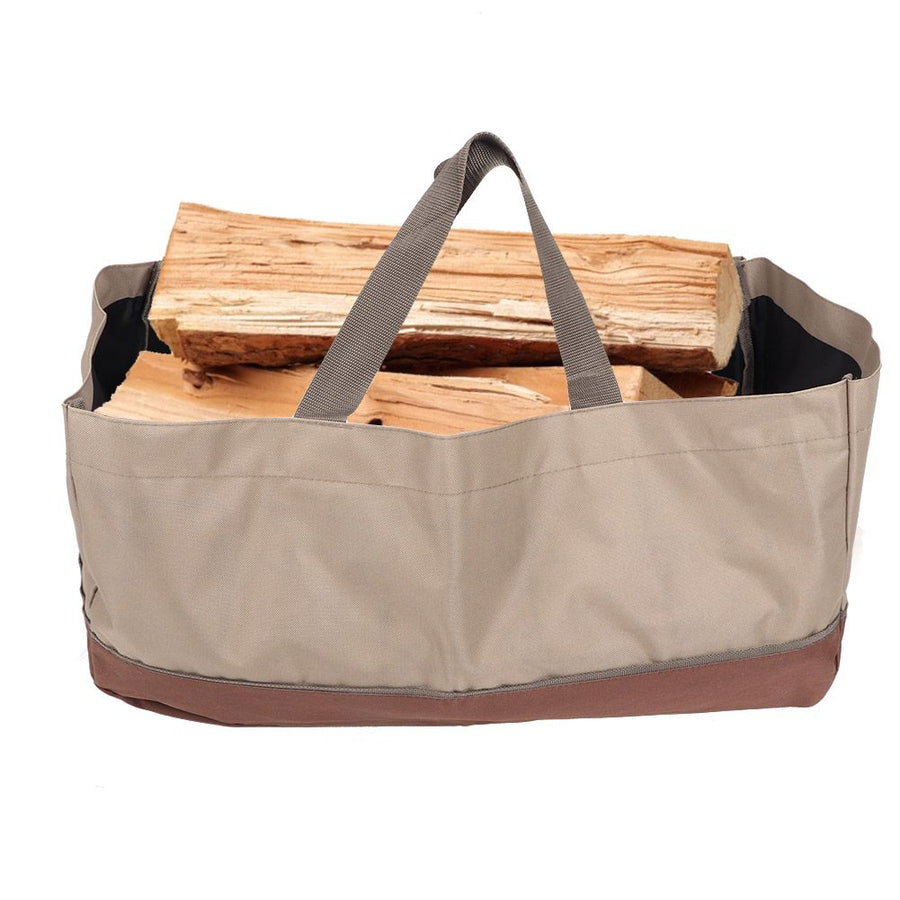 Portable Large Capacity Oxford Cloth Logs Carrier Bag Twigs Branch Storage Bag