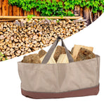 Portable Large Capacity Oxford Cloth Logs Carrier Bag Twigs Branch Storage Bag
