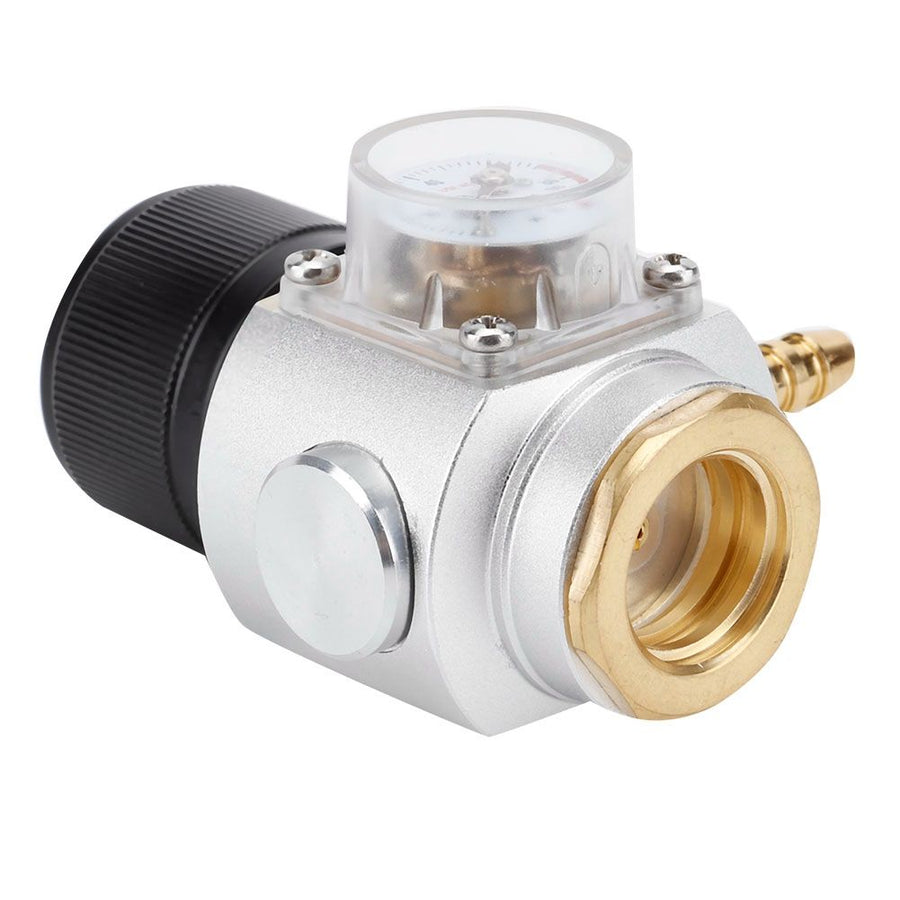 CO2 Mini Gas Regulator T21 * 4 Soda Pressure Gauge Wire CO2 Charger Kit 0-90 PSI( for European)