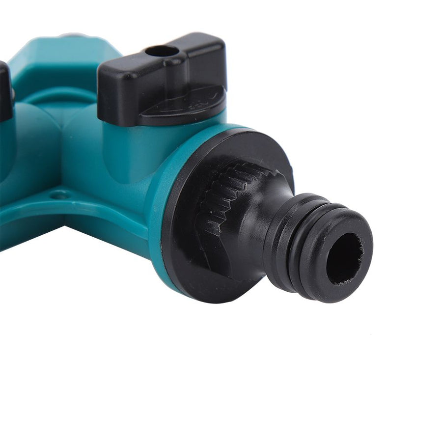 2Pcs Three way Adapter Y Type Connector Water Pipe Joint with Switch
