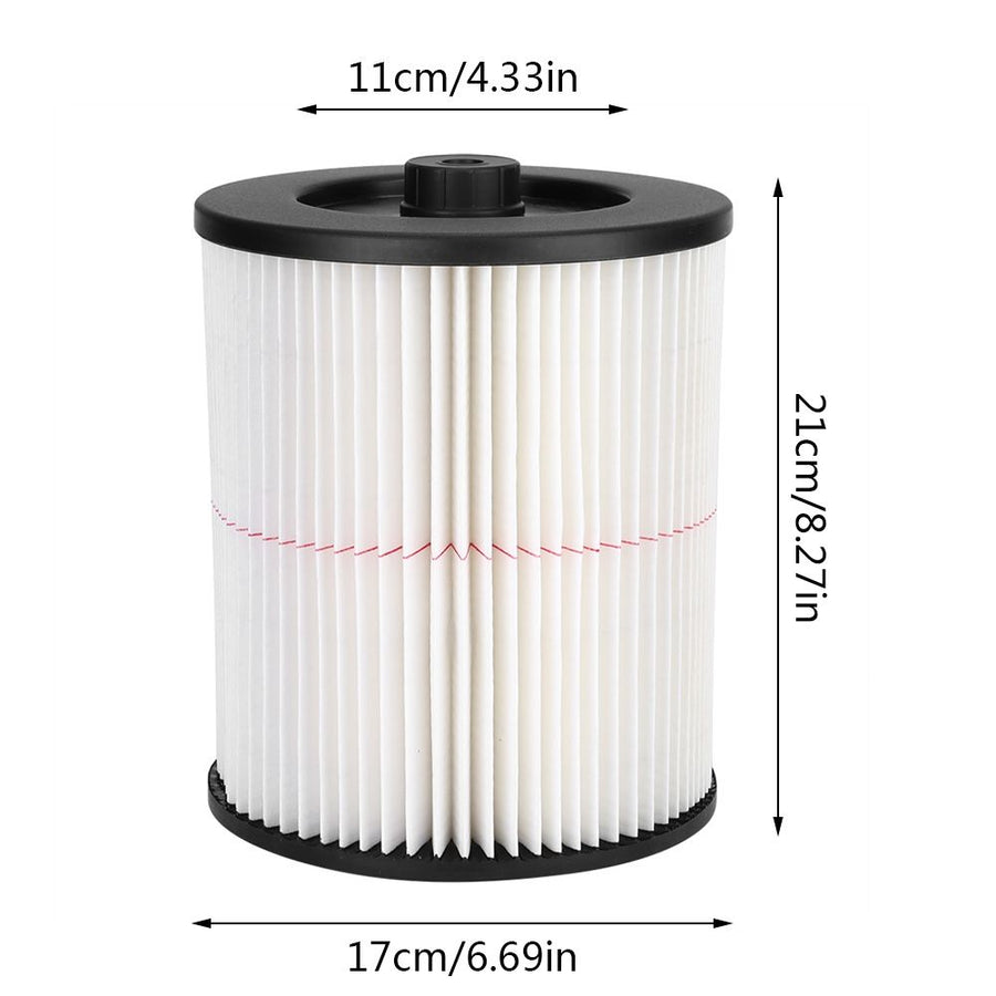 Vacuum Cartridge Filter Replacement HEPA Filter for Craftsman 17816 Vacuum Cleaner