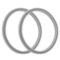 2 PCS New Replacement Gaskets Rubber Seal Ring For Nutri bullet 900W Juicer