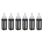 6pcs Water Inlet Micro Pump Filter Connector 8mm with Stainless Steel Net