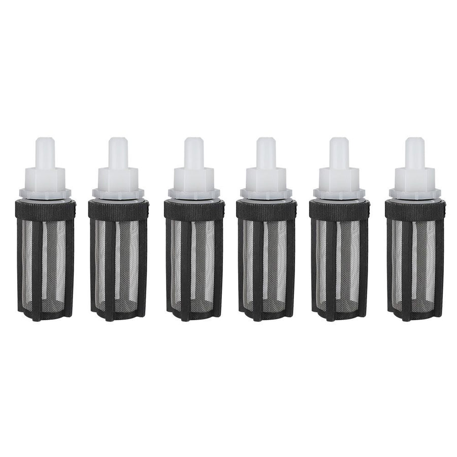 6pcs Water Inlet Micro Pump Filter Connector 8mm with Stainless Steel Net