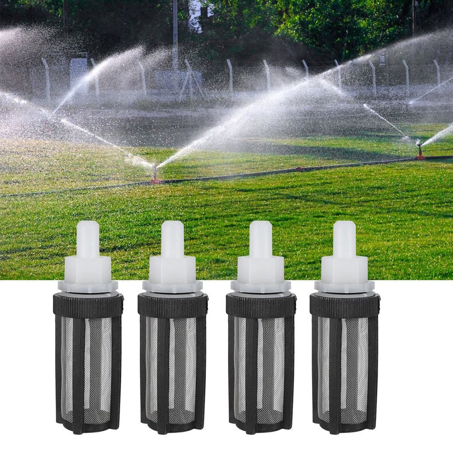 6pcs Water Inlet Micro Pump Filter Connector 8mm with Stainless Steel Net