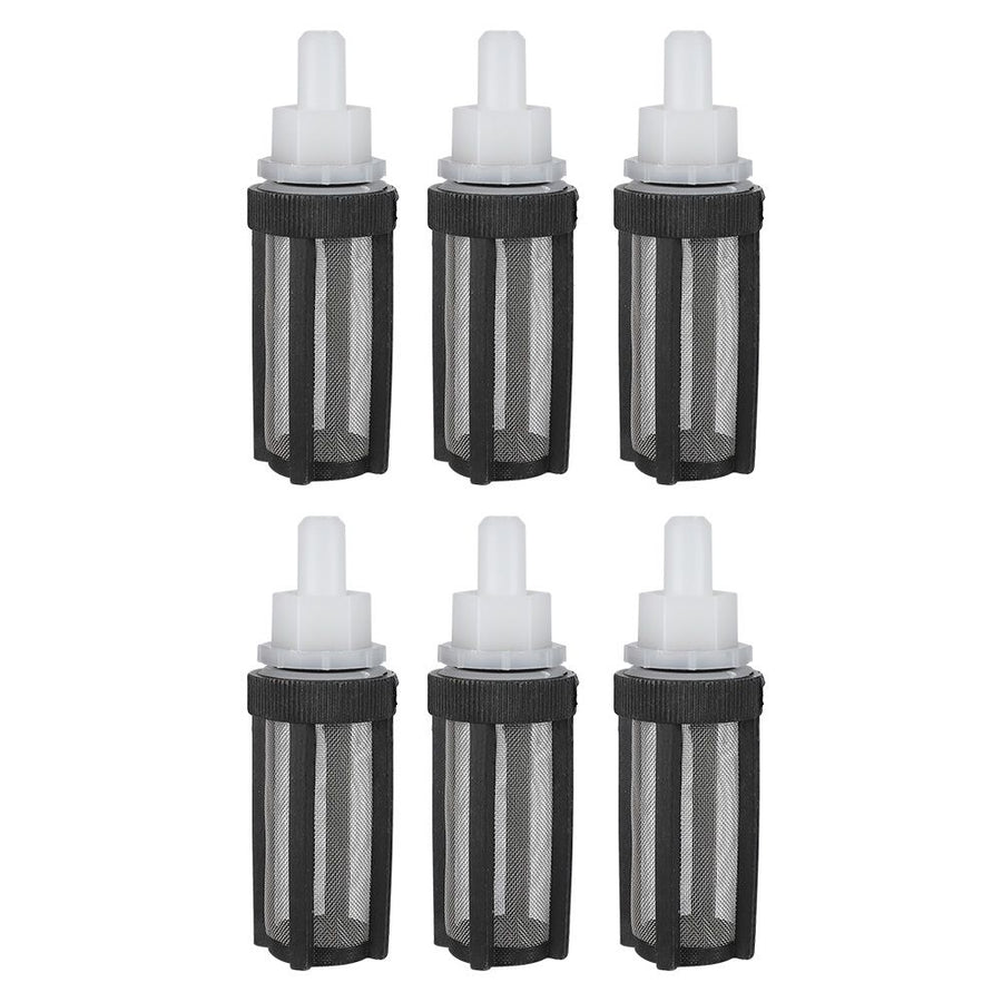 6pcs Water Inlet Micro Pump Filter Connector 8mm with Stainless Steel Net