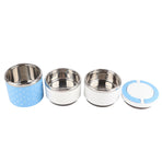 3 Layer Stainless Steel Insulation Thermo Thermal Lunch Box Food Container Hot