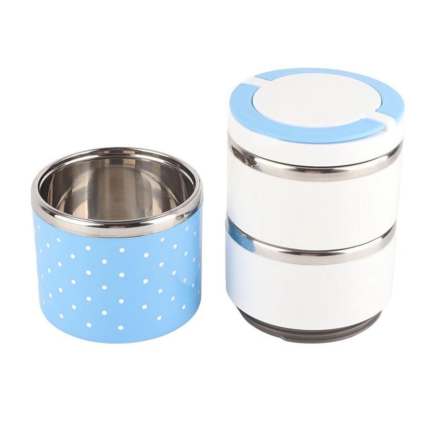3 Layer Stainless Steel Insulation Thermo Thermal Lunch Box Food Container Hot