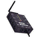 Wireless Lighting Signal Amplifier Distributor Signal Decoder 8 Channel Signal Output Can Be Used for KTV Lighting Bar Lighting Wedding Lighting