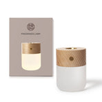 Mini Aromatherapy Lamp Rechargeable Night Light Bedroom Atmosphere Bedside Lamp Ornament Warm White Light 3 Levels of Brightness Touch Control