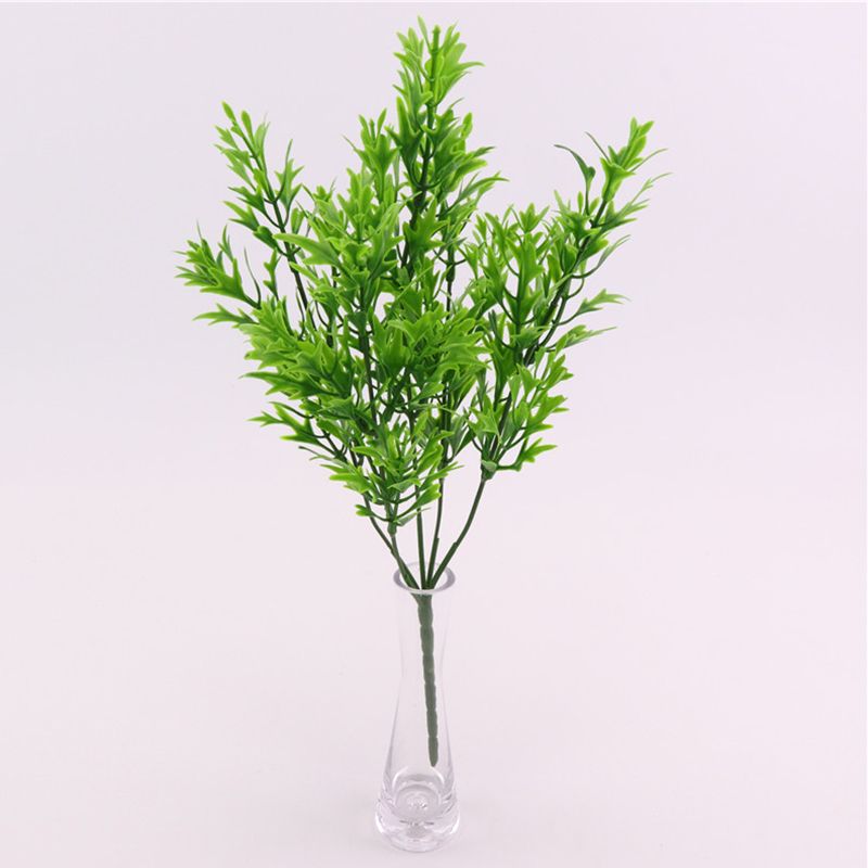 Artificial Chrysanthemum Leaves Branch Simulation Greenery Stem for Flower Arrangement Wedding Home Decor