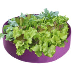 Felt Grow Bag 100 Gallon Breathable Planting Bag for Garden 127x30cm 1mm Thickness Purple