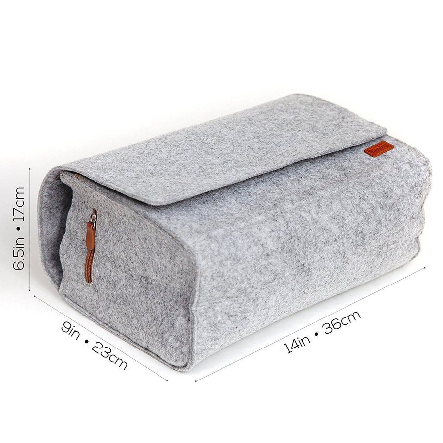 Bedside Storage Bag Portable Bedside Caddy Durable Multiple Compartment Bedside Organizer Bag