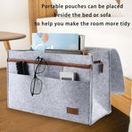 Bedside Storage Bag Portable Bedside Caddy Durable Multiple Compartment Bedside Organizer Bag