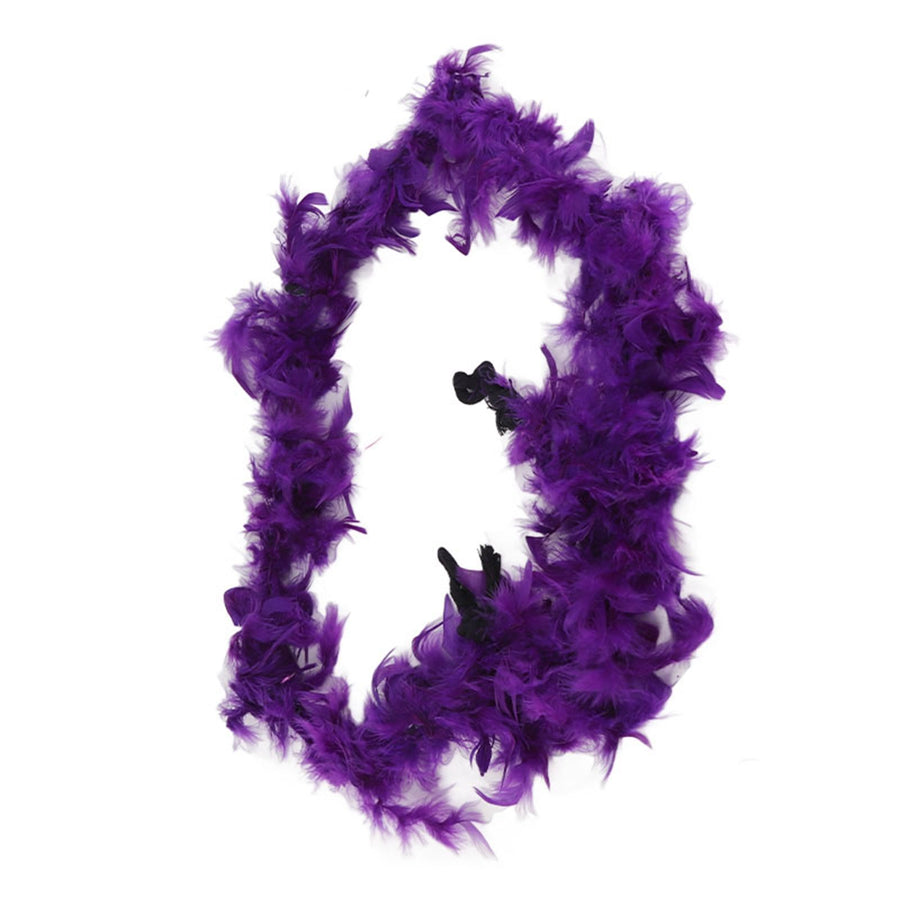Fluffy Feathers Trim Chandelle Feathers Boa for Dancing Wedding Party Costume Decoration
