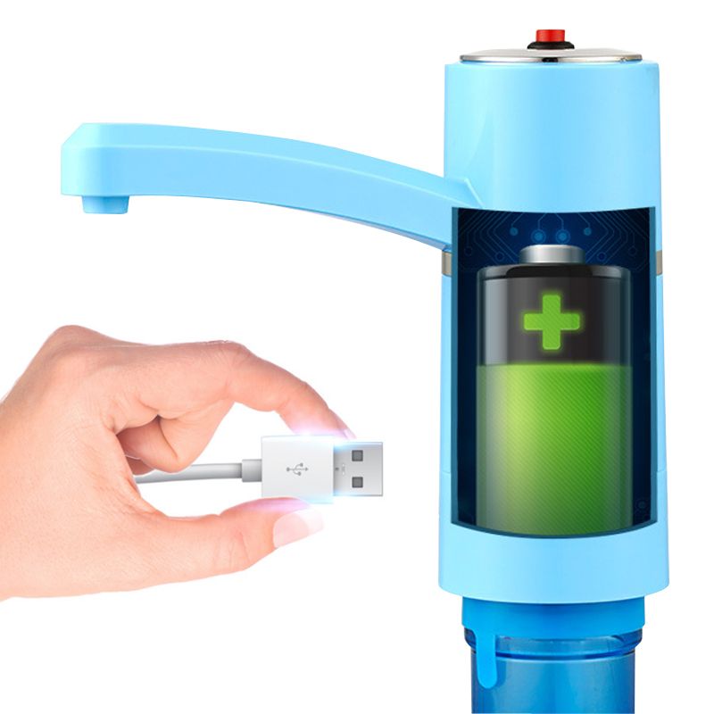 Electric Water Bottle Pump Portable Cordless Automatic Water Dispenser for Home Camping