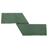 5PCS Water Activated Flood Barriers Non Woven Fabric Reusable Sandless Water Barrier Flood Bag for Rainy Season Green - Front View