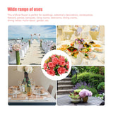 Flower Balls Bouquet Silk Cloth Simulation Bouquet Prop for Car Auditorium Hall Decoration Green - Extra Image