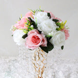 Flower Balls Bouquet Silk Cloth Simulation Bouquet Prop for Car Auditorium Hall Decoration Green