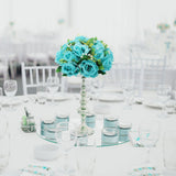 Flower Balls Bouquet Silk Cloth Simulation Bouquet Prop for Car Auditorium Hall Decoration Green