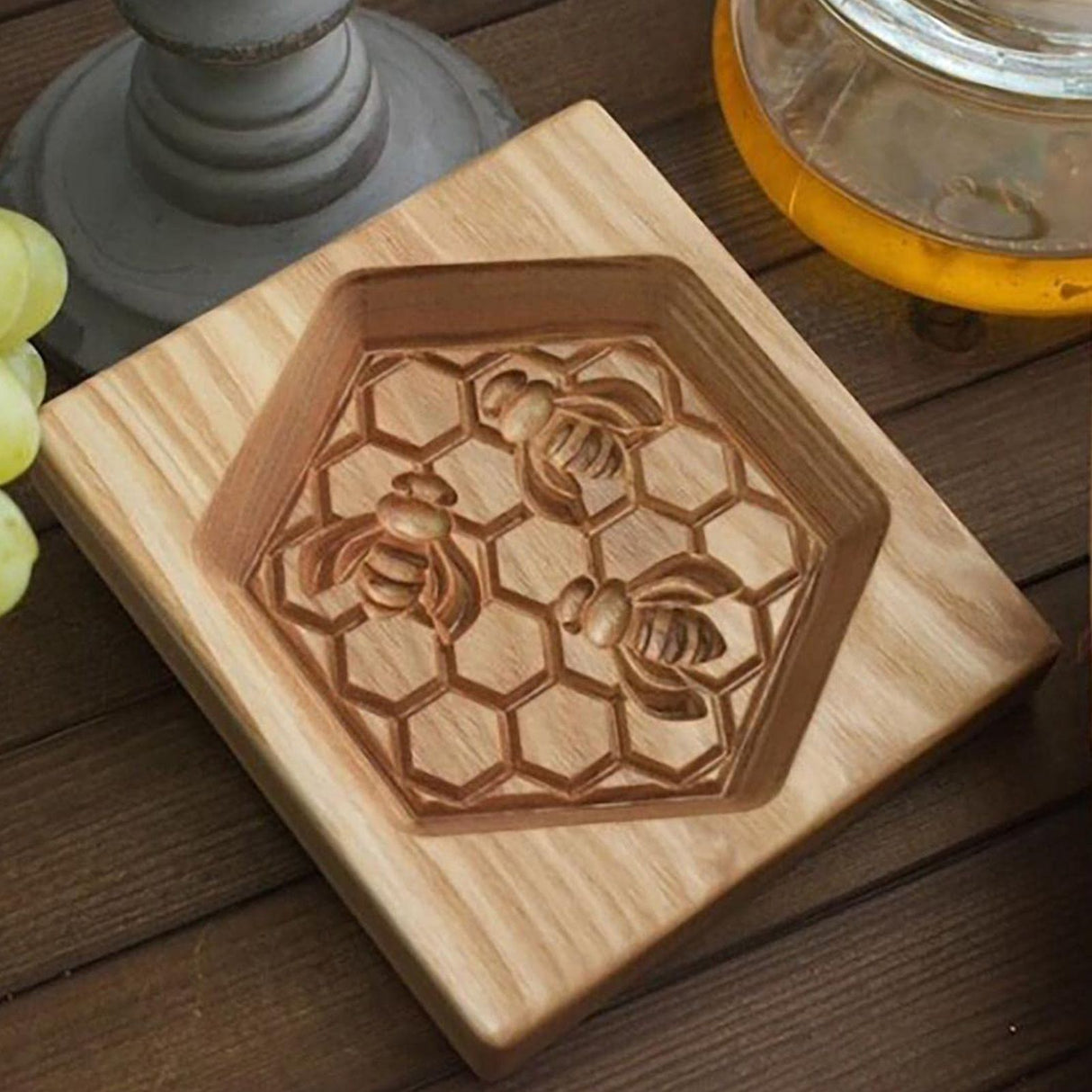 Cookie Embossing Molds Wooden Cookie Molds Biscuit Press Stamp Mold Baking Tools