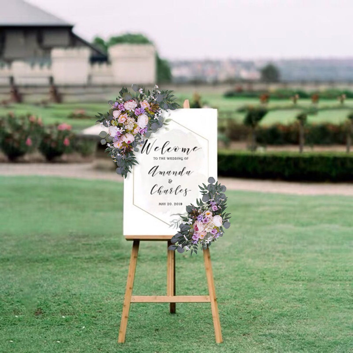 Artificial Wedding Arch Flowers Fake Faux Arch Flowers Decoration