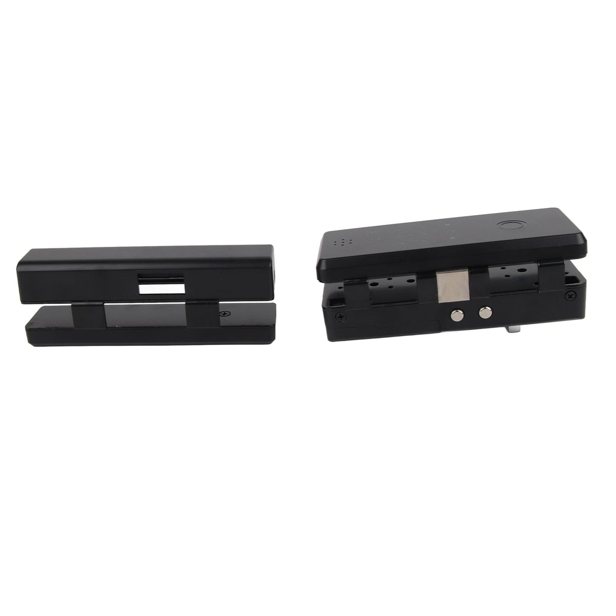 Electronic Glass Door Lock Fingerprint Keyless Entry Electronic Antitheft for Home Office