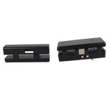 Electronic Glass Door Lock Fingerprint Keyless Entry Electronic Antitheft for Home Office - Top-Down View