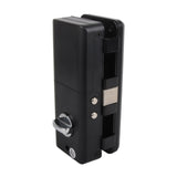 Electronic Glass Door Lock Fingerprint Keyless Entry Electronic Antitheft for Home Office - 45-Degree Angle