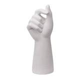 Table Vase White Color 10cm Long Ceramic Vases Decorative