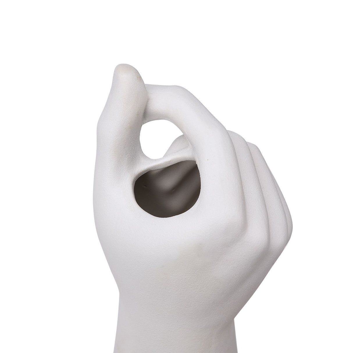 Table Vase White Color 10cm Long Ceramic Vases Decorative