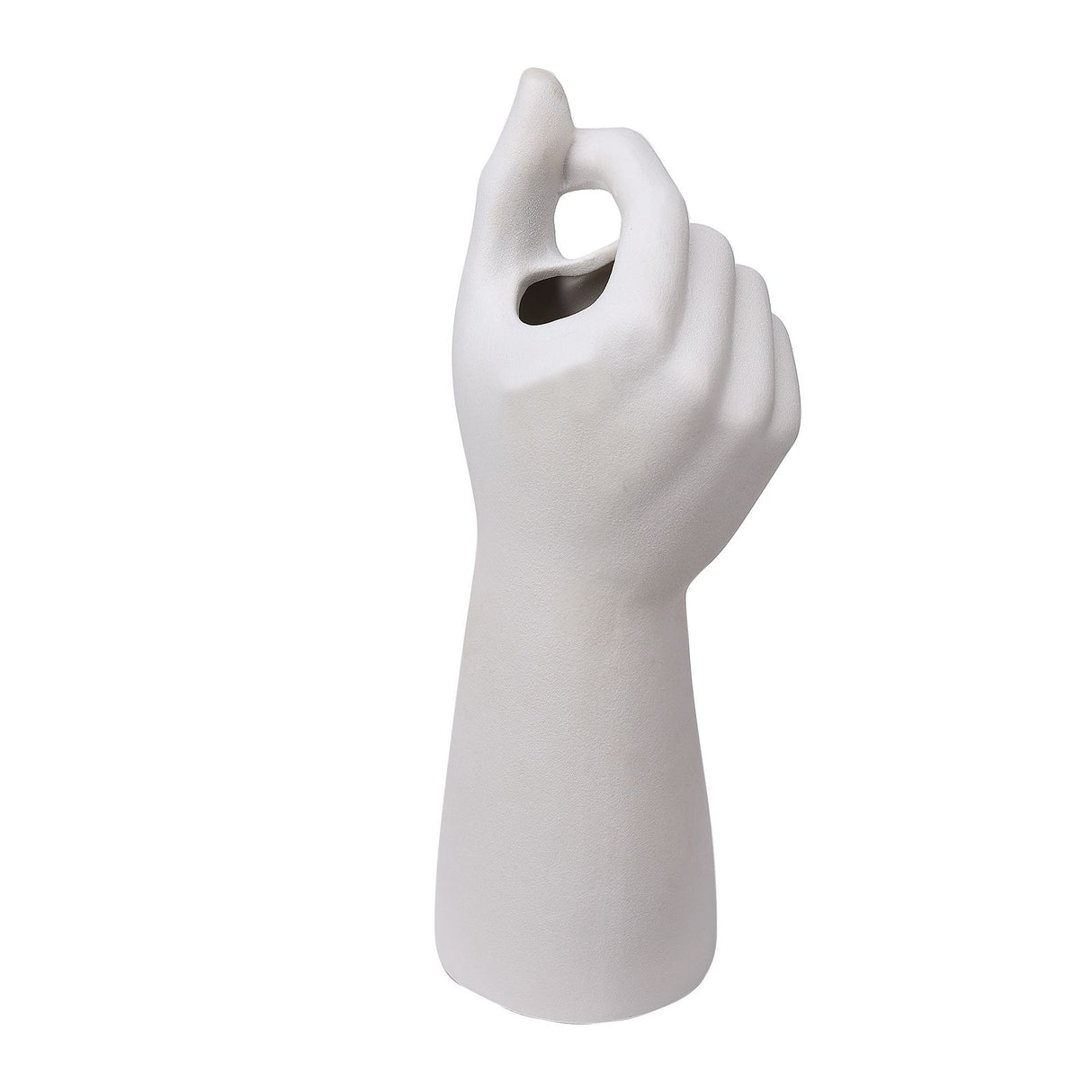 Table Vase White Color 10cm Long Ceramic Vases Decorative