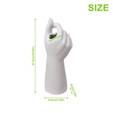 Table Vase White Color 10cm Long Ceramic Vases Decorative