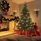 Christmas Tree Decorative Lights String Garden Layout Waterfall Lights Party Camping Atmosphere Lights LED Water Lights